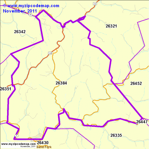 map of 26384