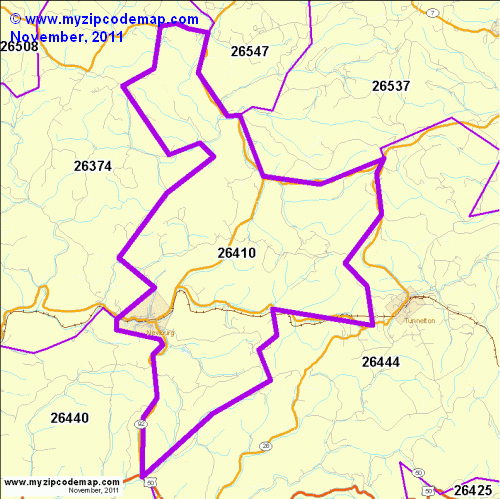 map of 26410