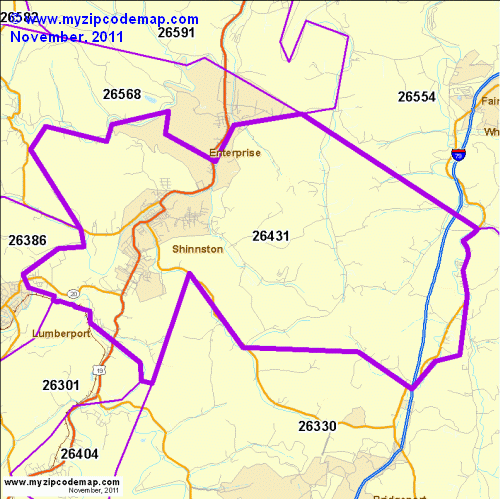 map of 26431