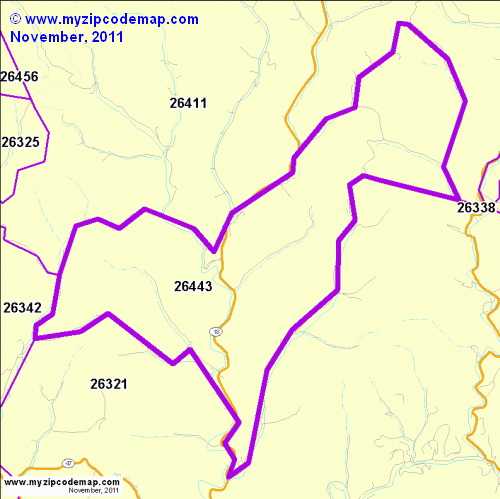 map of 26443