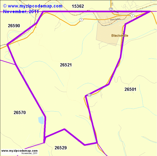 map of 26521
