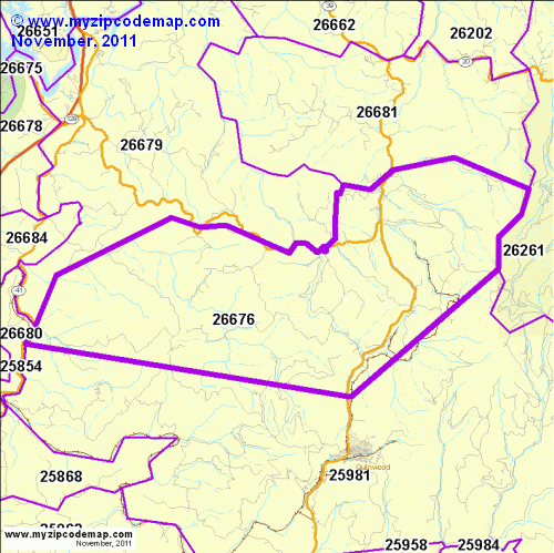 map of 26676