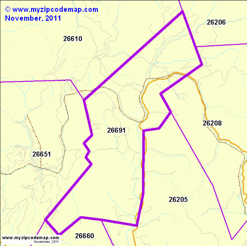 map of 26691