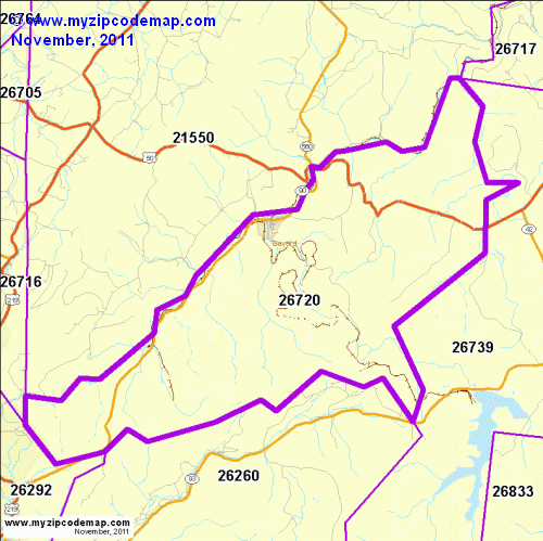 map of 26720