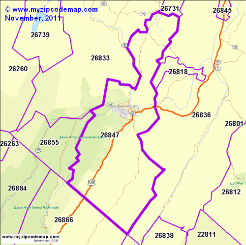 map of 26847