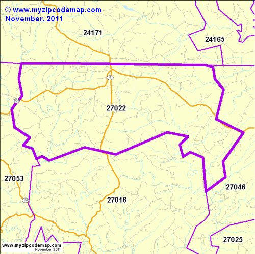 map of 27022
