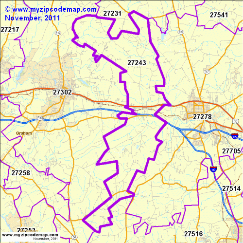 map of 27243