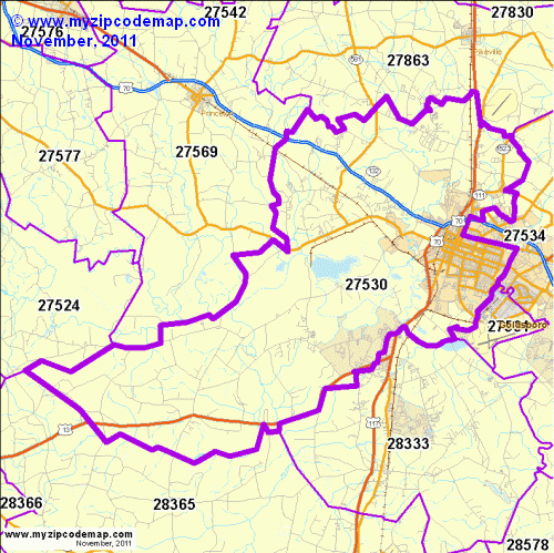 map of 27530