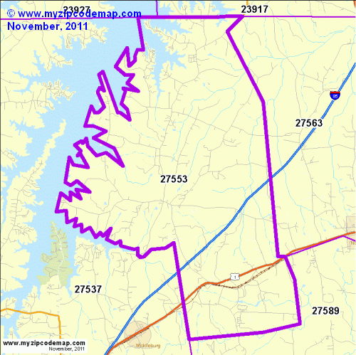 map of 27553