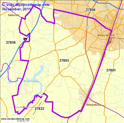 map of 27803