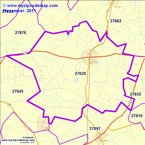map of 27820