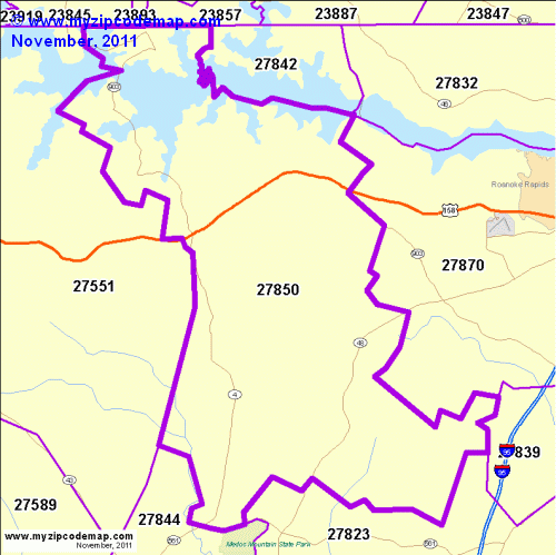 map of 27850