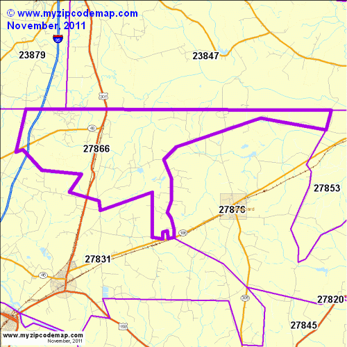map of 27866
