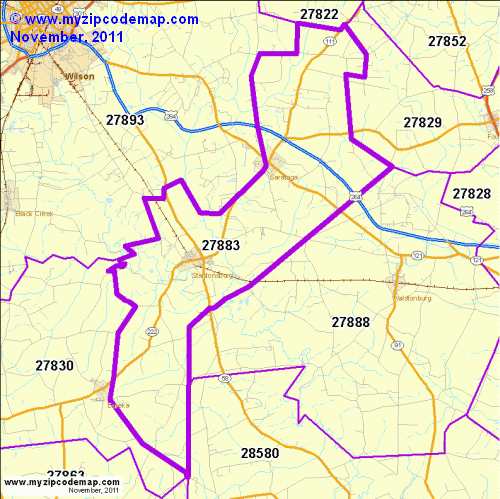 map of 27883