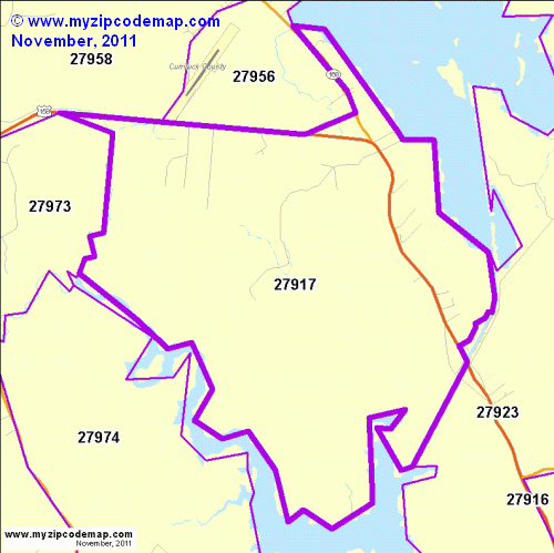 map of 27917