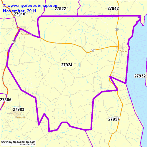 map of 27924