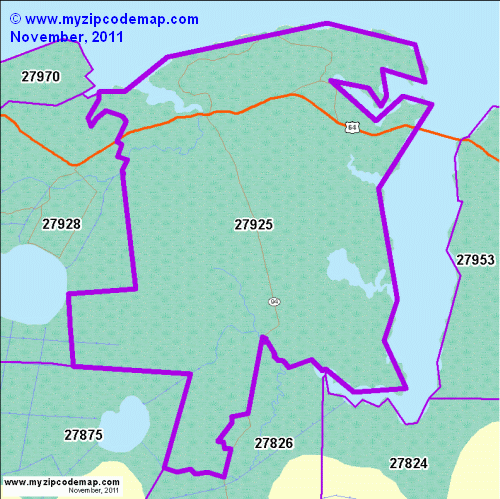map of 27925