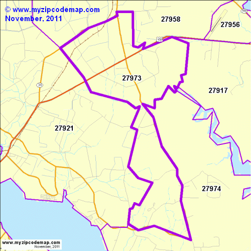map of 27973
