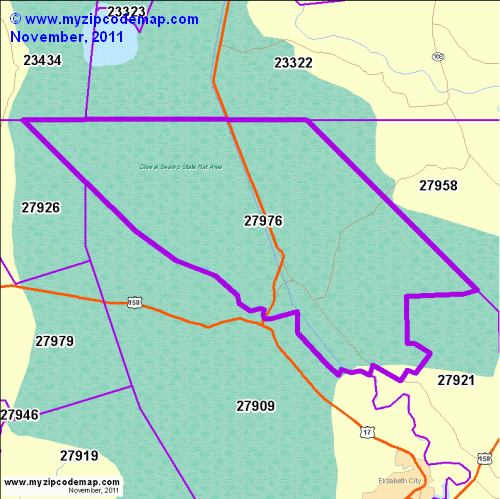 map of 27976