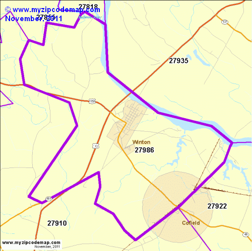 map of 27986