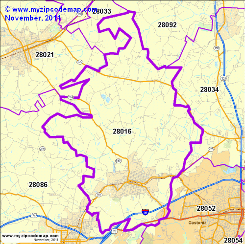 map of 28016