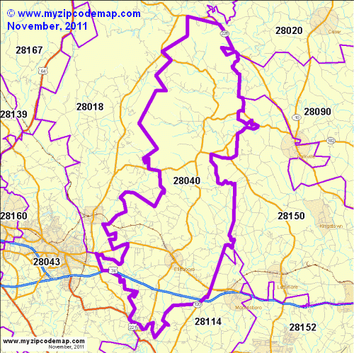 map of 28040