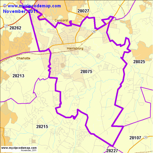 map of 28075