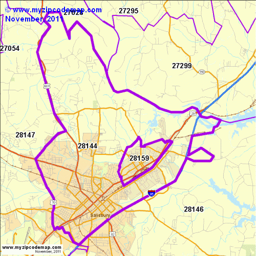 map of 28144