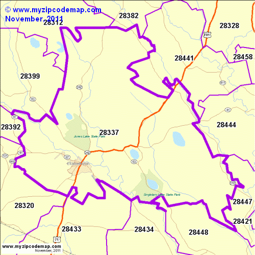 map of 28337
