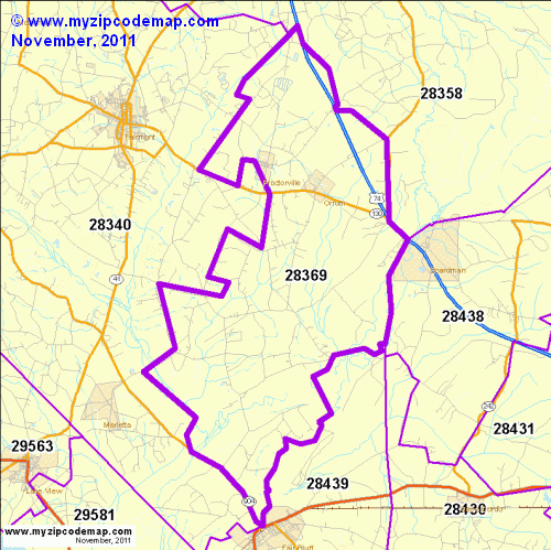 map of 28369