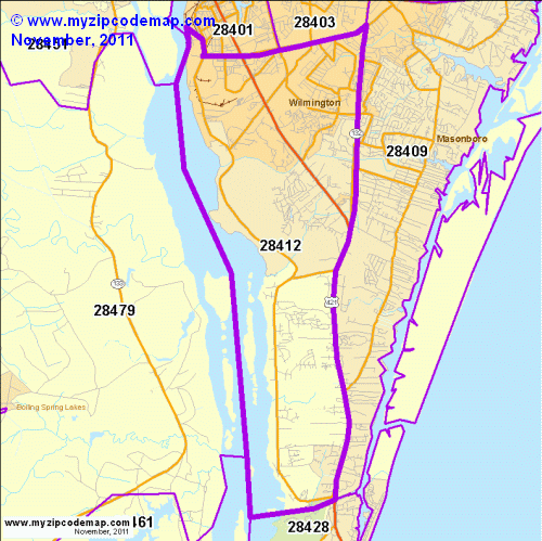 map of 28412