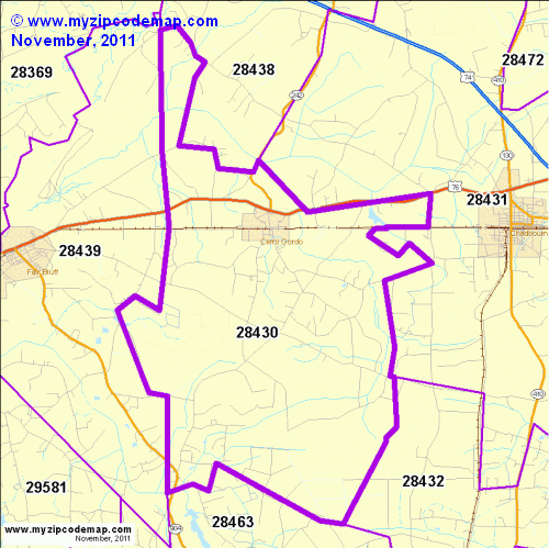 map of 28430