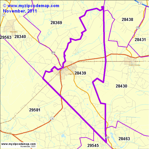 map of 28439