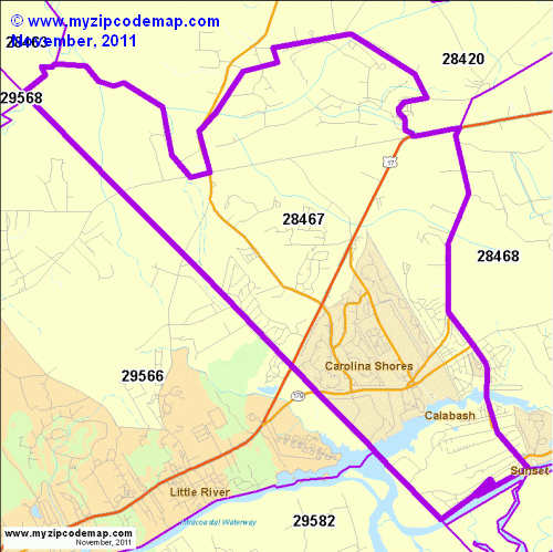 map of 28467