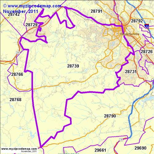 map of 28739