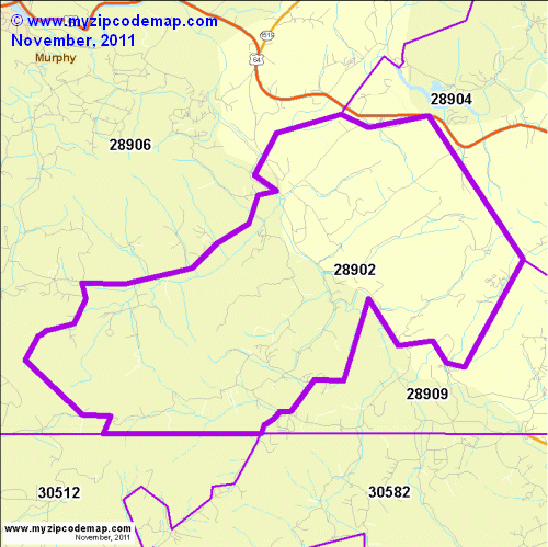 map of 28902