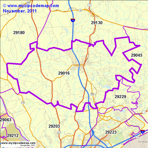 map of 29016