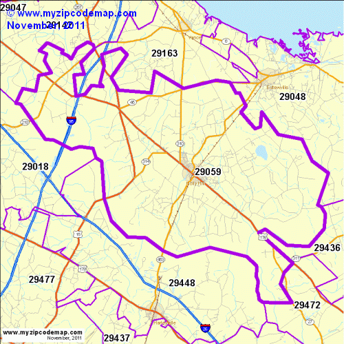 map of 29059