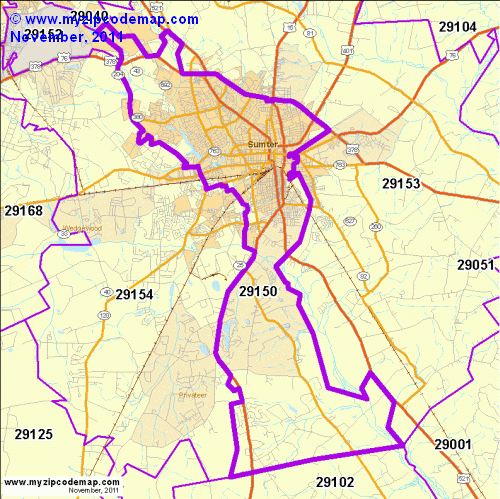 map of 29150