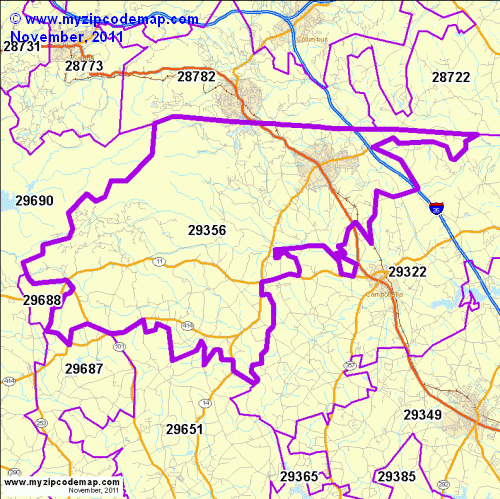 map of 29356
