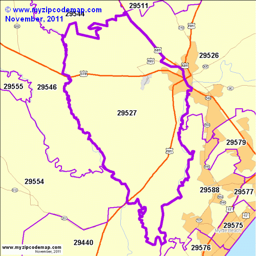 map of 29527