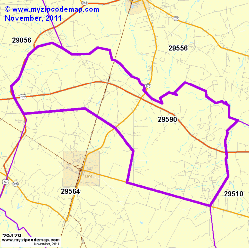 map of 29590