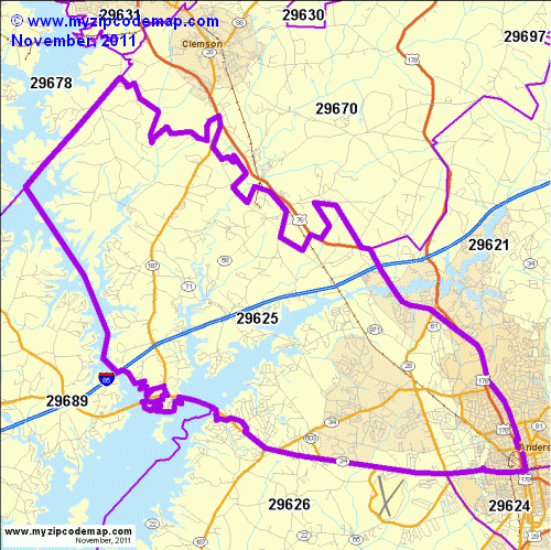 map of 29625