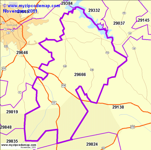map of 29666