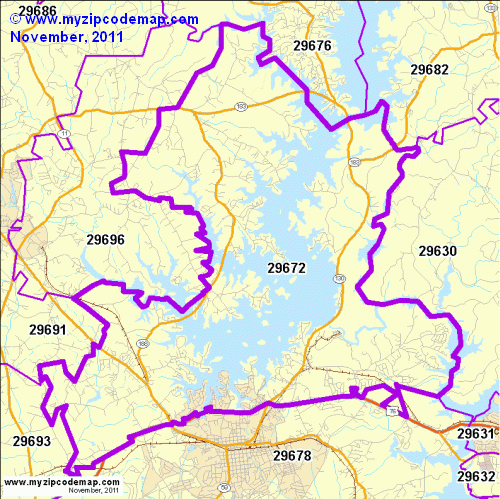 map of 29672