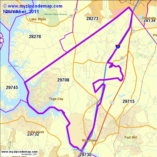 map of 29708