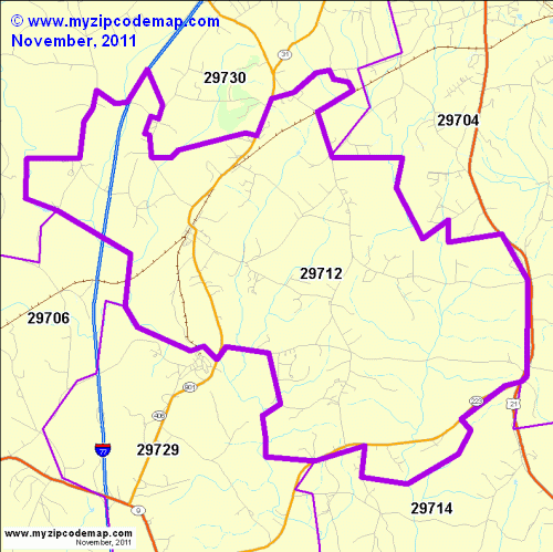 map of 29712
