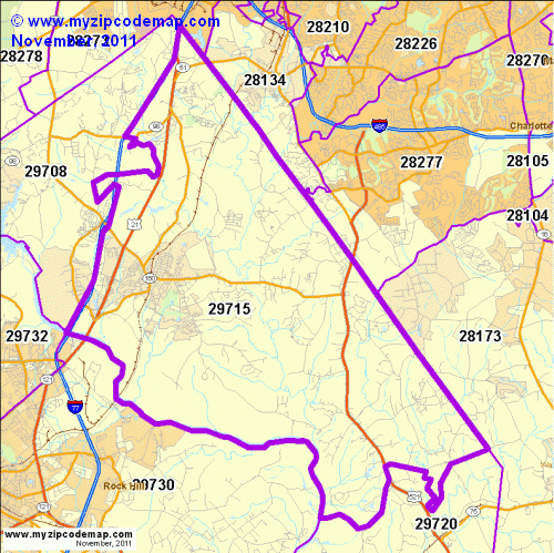 map of 29715