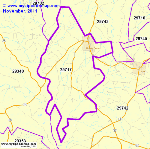 map of 29717