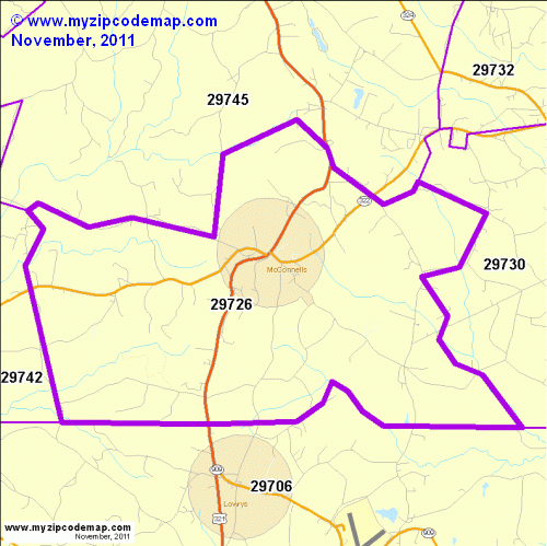 map of 29726